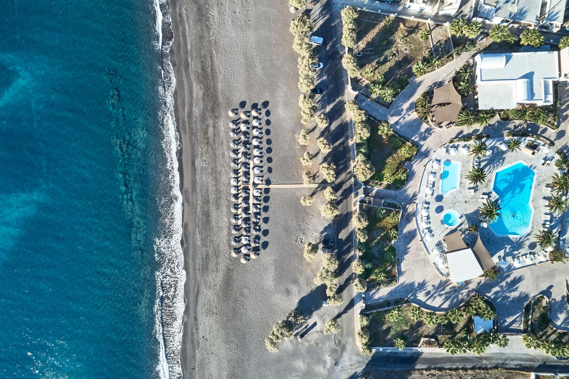 Santo Miramare Beach Resort Perissa (Santorini) Exterior foto